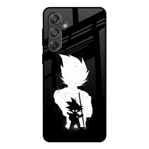 Monochrome Goku Samsung Galaxy M55 5G Glass Back Cover Online