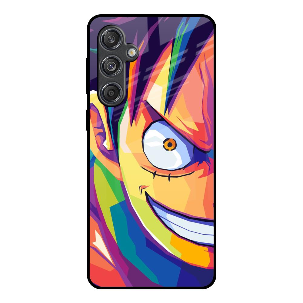 Monkey Wpap Pop Art Samsung Galaxy M55 5G Glass Back Cover Online