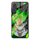 Anime Green Splash Samsung Galaxy M55 5G Glass Back Cover Online