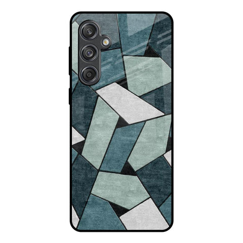 Abstact Tiles Samsung Galaxy M55 5G Glass Back Cover Online