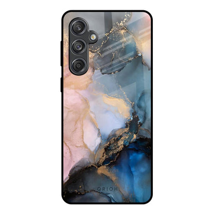 Marble Ink Abstract Samsung Galaxy M55 5G Glass Back Cover Online