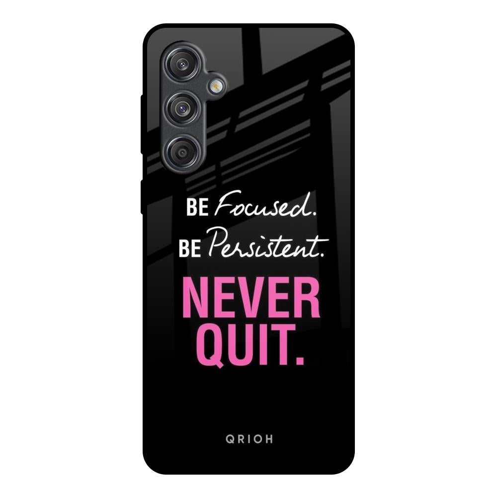 Be Focused Samsung Galaxy M55 5G Glass Back Cover Online
