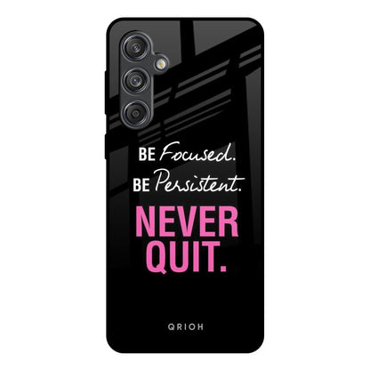 Be Focused Samsung Galaxy M55 5G Glass Back Cover Online