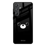 Cute Bear Samsung Galaxy M55 5G Glass Back Cover Online