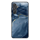 Deep Ocean Marble Samsung Galaxy M55 5G Glass Back Cover Online