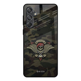 Army Warrior Samsung Galaxy M55 5G Glass Back Cover Online