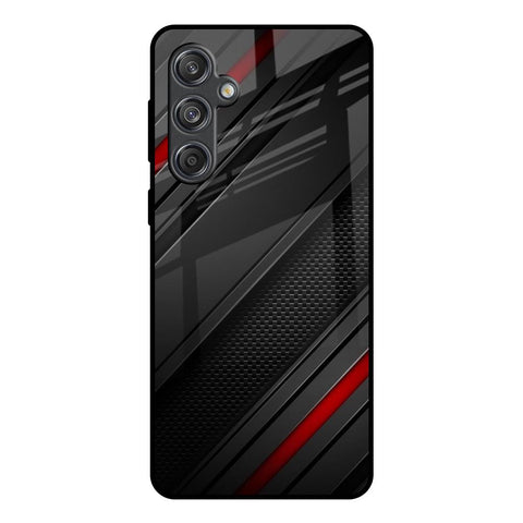 Modern Abstract Samsung Galaxy M55 5G Glass Back Cover Online