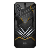 Black Warrior Samsung Galaxy M55 5G Glass Back Cover Online