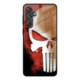 Red Skull Samsung Galaxy M55 5G Glass Back Cover Online