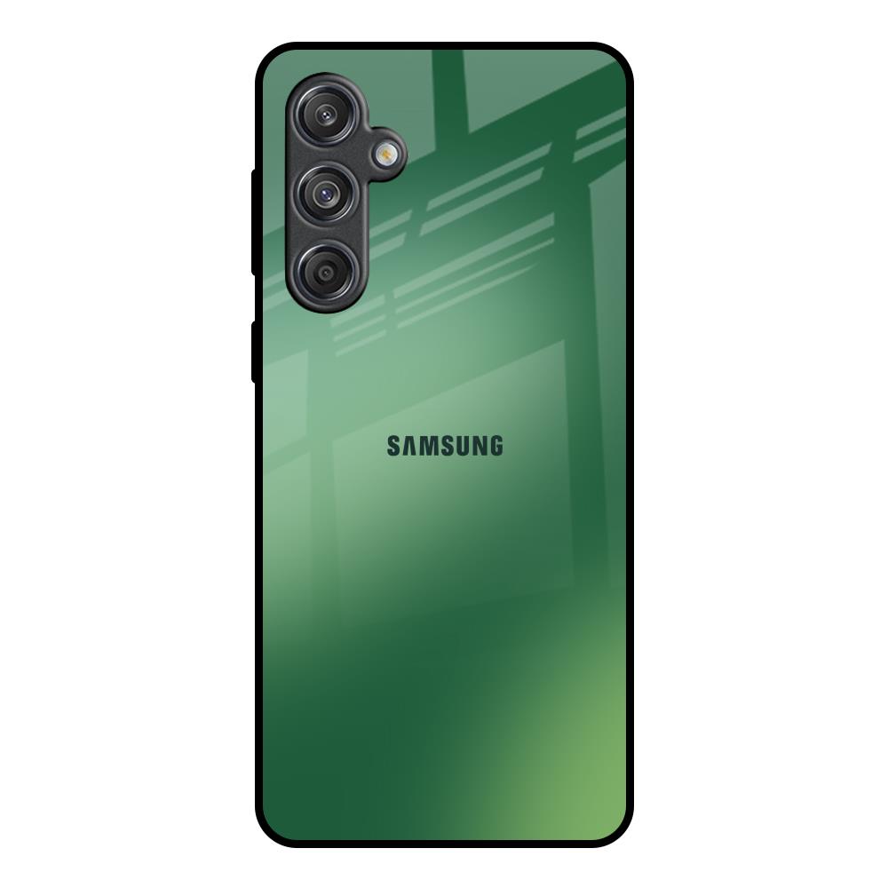 Green Grunge Texture Samsung Galaxy M55 5G Glass Back Cover Online