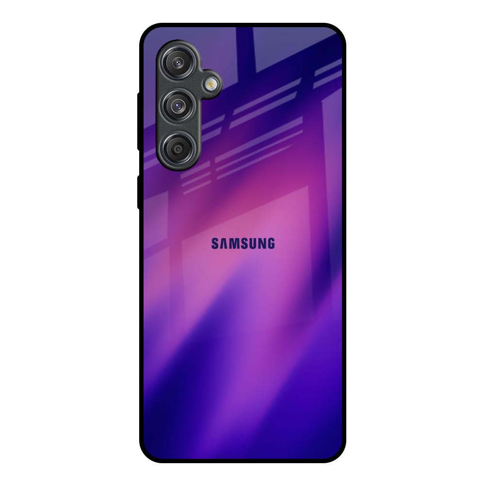 Pink Thunder Samsung Galaxy M55 5G Glass Back Cover Online