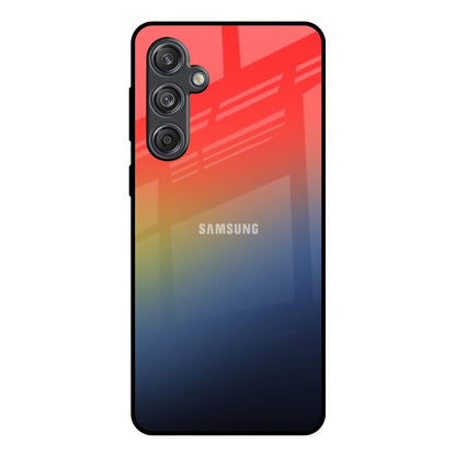 Rainbow Gradient Samsung Galaxy M55 5G Glass Back Cover Online