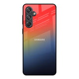Rainbow Gradient Samsung Galaxy M55 5G Glass Back Cover Online