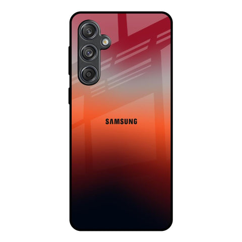 Red Coral Samsung Galaxy M55 5G Glass Back Cover Online