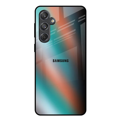 Melted Emerald Samsung Galaxy M55 5G Glass Back Cover Online