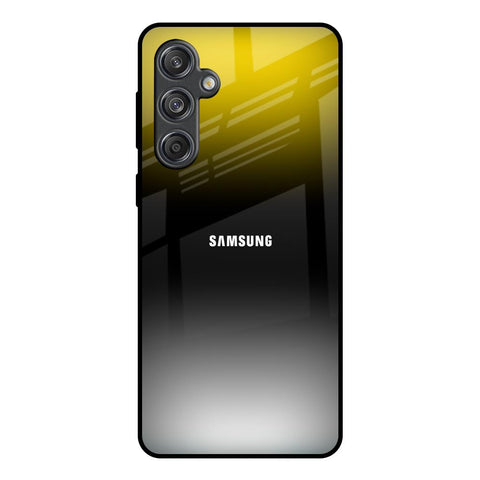 Yellow Shadow Samsung Galaxy M55 5G Glass Back Cover Online