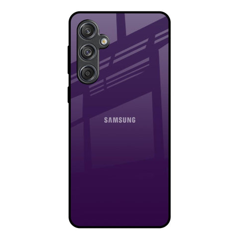 Dark Purple Samsung Galaxy M55 5G Glass Back Cover Online