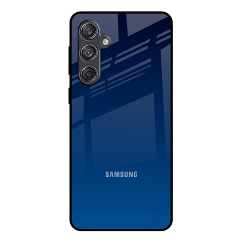 Very Blue Samsung Galaxy M55 5G Glass Back Cover Online