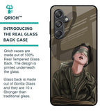 Blind Fold Glass Case for Samsung Galaxy M55 5G