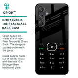 Classic Keypad Pattern Glass Case for Samsung Galaxy M55 5G