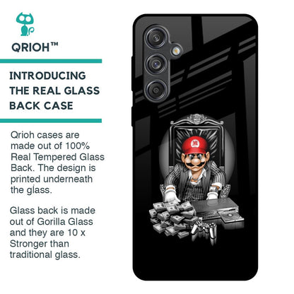 Dark Secret Glass Case for Samsung Galaxy M55 5G