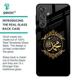Islamic Calligraphy Glass Case for Samsung Galaxy M55 5G