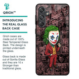 Joker Cartoon Glass Case for Samsung Galaxy M55 5G