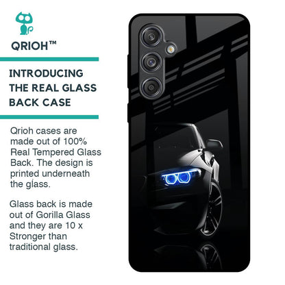 Car In Dark Glass Case for Samsung Galaxy M55 5G