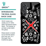 Red Zone Glass Case for Samsung Galaxy M55 5G