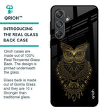 Golden Owl Glass Case for Samsung Galaxy M55 5G