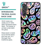 Acid Smile Glass Case for Samsung Galaxy M55 5G