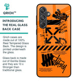 Anti Social Club Glass Case for Samsung Galaxy M55 5G