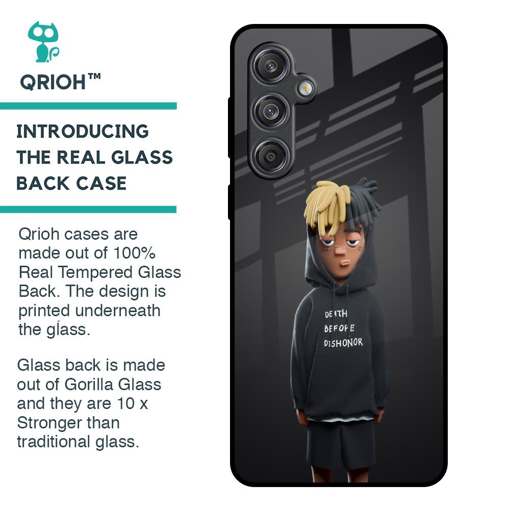 Dishonor Glass Case for Samsung Galaxy M55 5G