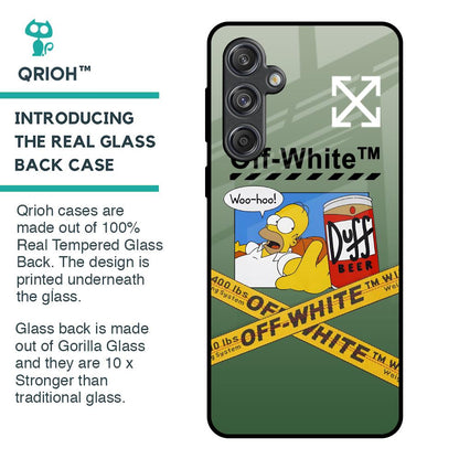 Duff Beer Glass Case for Samsung Galaxy M55 5G