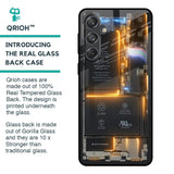 Glow Up Skeleton Glass Case for Samsung Galaxy M55 5G