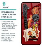 Gryffindor Glass Case for Samsung Galaxy M55 5G