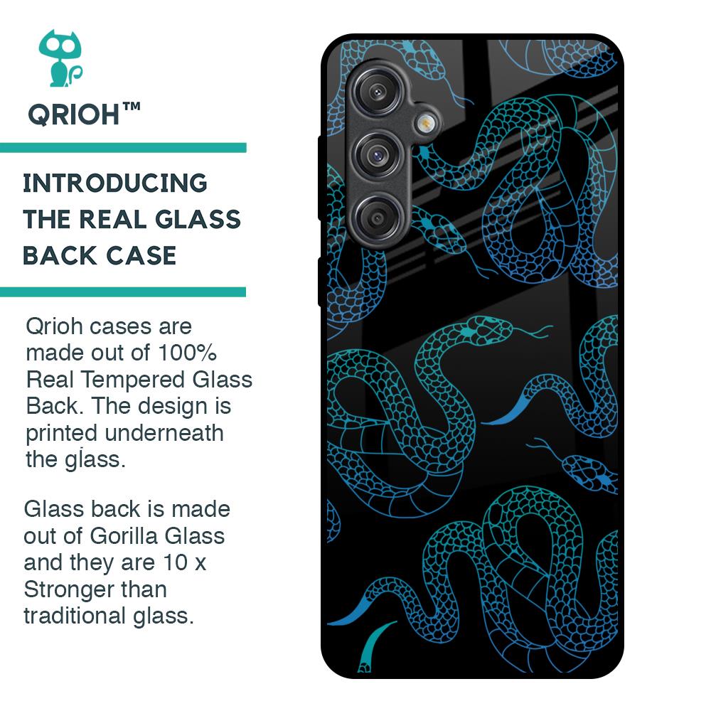 Serpentine Glass Case for Samsung Galaxy M55 5G