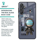 Space Travel Glass Case for Samsung Galaxy M55 5G