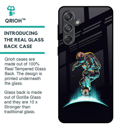 Star Ride Glass Case for Samsung Galaxy M55 5G