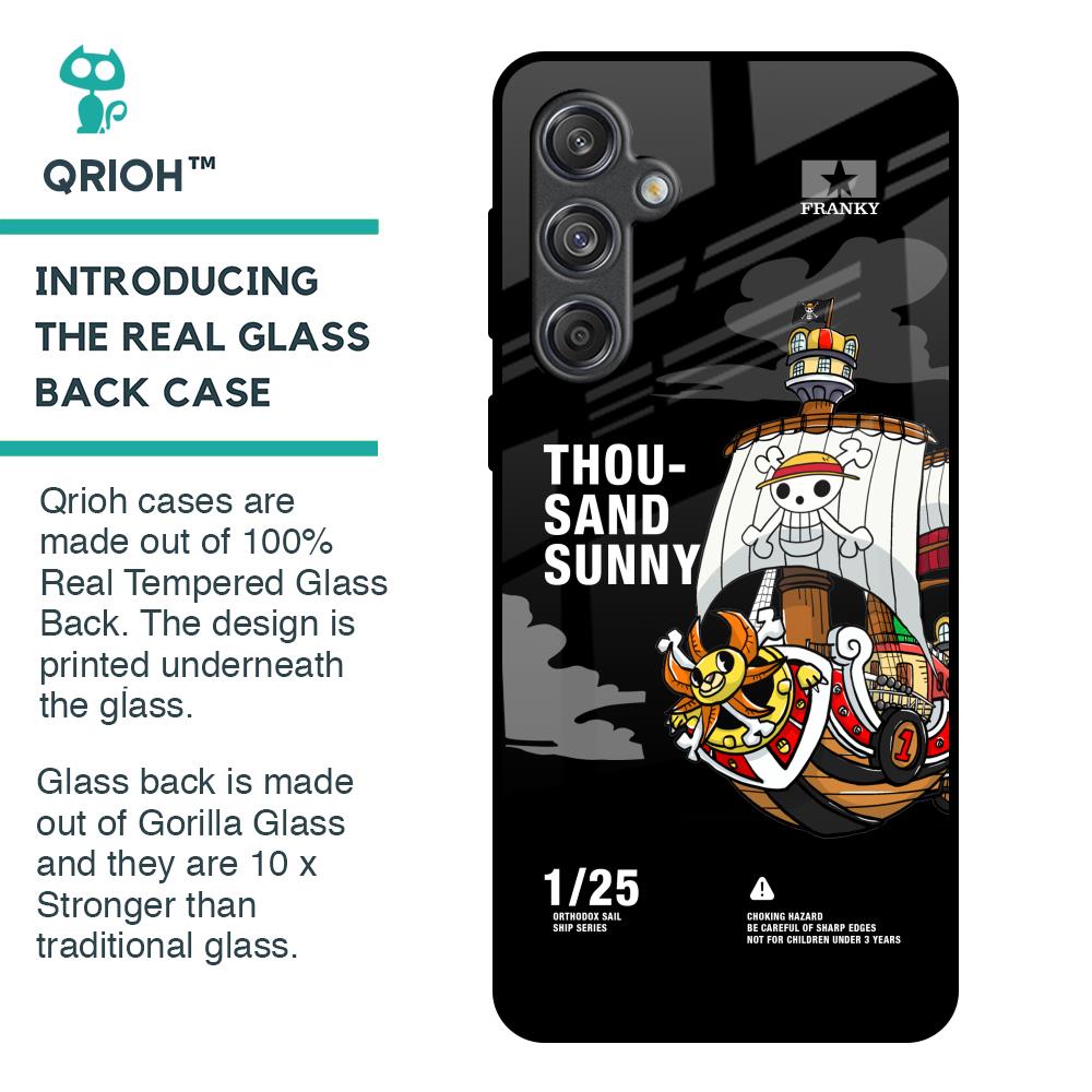 Thousand Sunny Glass Case for Samsung Galaxy M55 5G