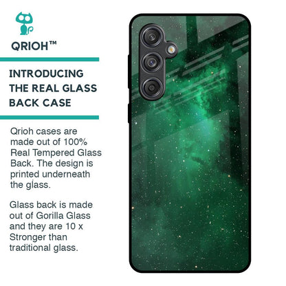 Emerald Firefly Glass Case For Samsung Galaxy M55 5G
