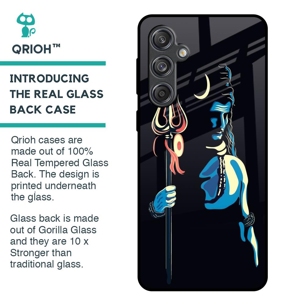 Mahakal Glass Case For Samsung Galaxy M55 5G