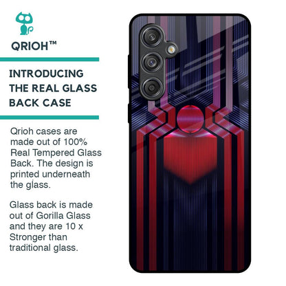 Super Art Logo Glass Case For Samsung Galaxy M55 5G