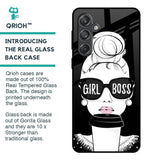 Girl Boss Glass Case For Samsung Galaxy M55 5G