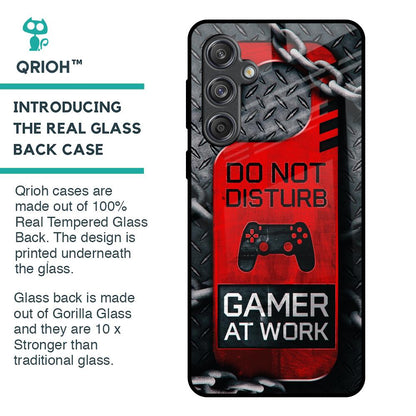 Do No Disturb Glass Case For Samsung Galaxy M55 5G