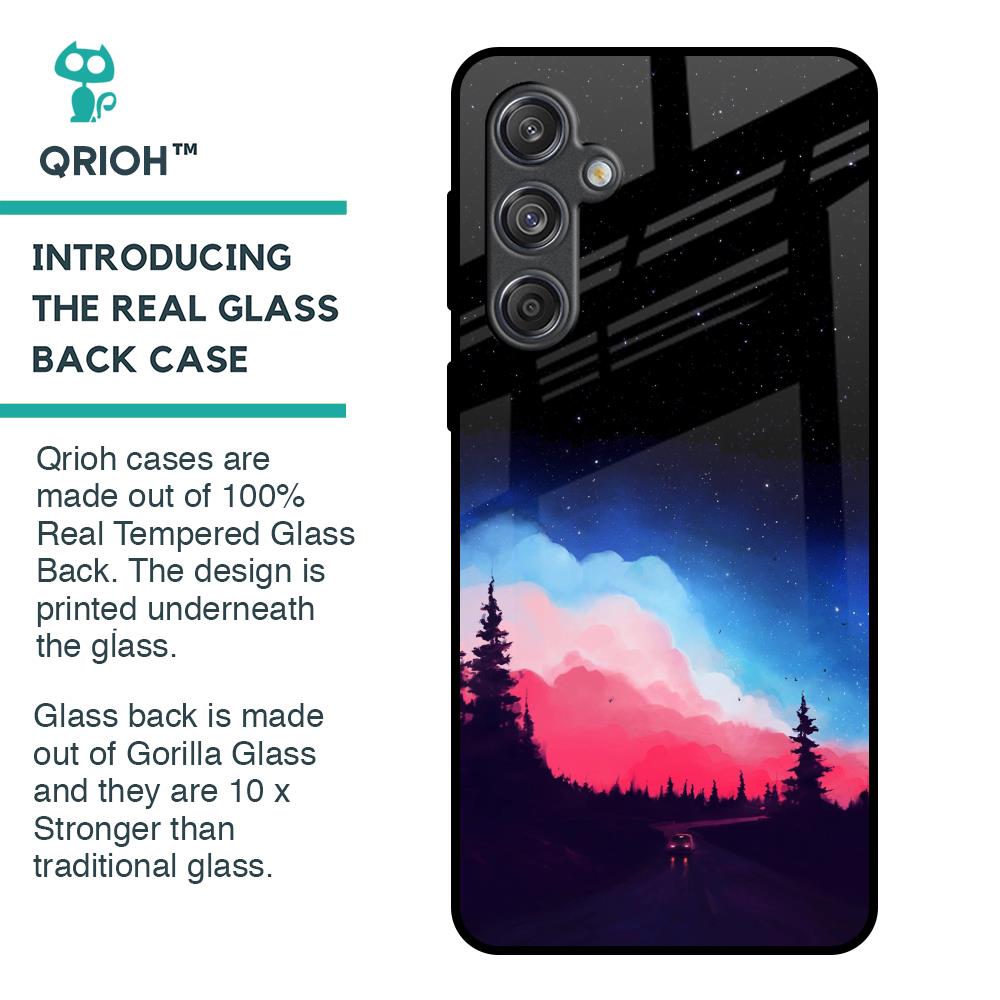 Drive In Dark Glass Case For Samsung Galaxy M55 5G