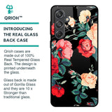 Floral Bunch Glass Case For Samsung Galaxy M55 5G