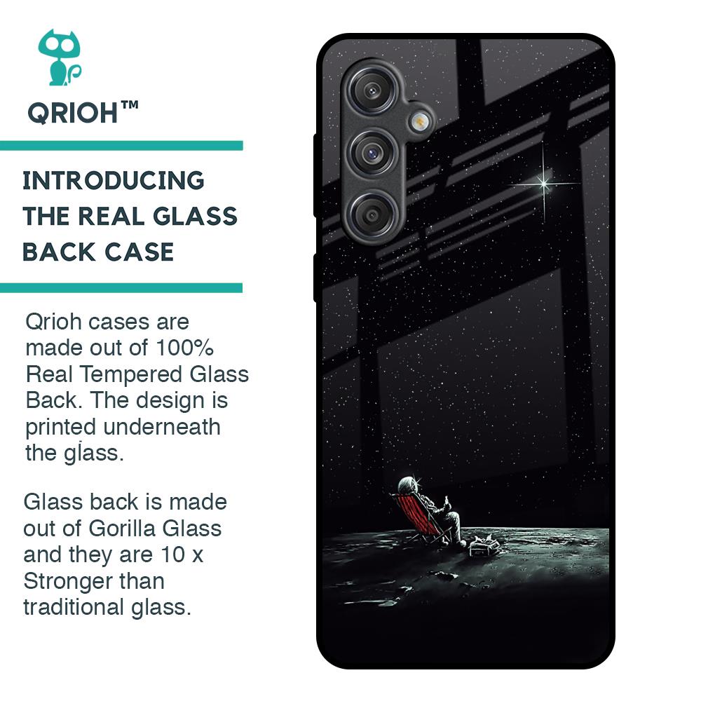 Relaxation Mode On Glass Case For Samsung Galaxy M55 5G