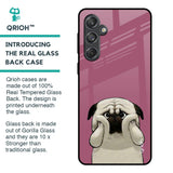 Funny Pug Face Glass Case For Samsung Galaxy M55 5G