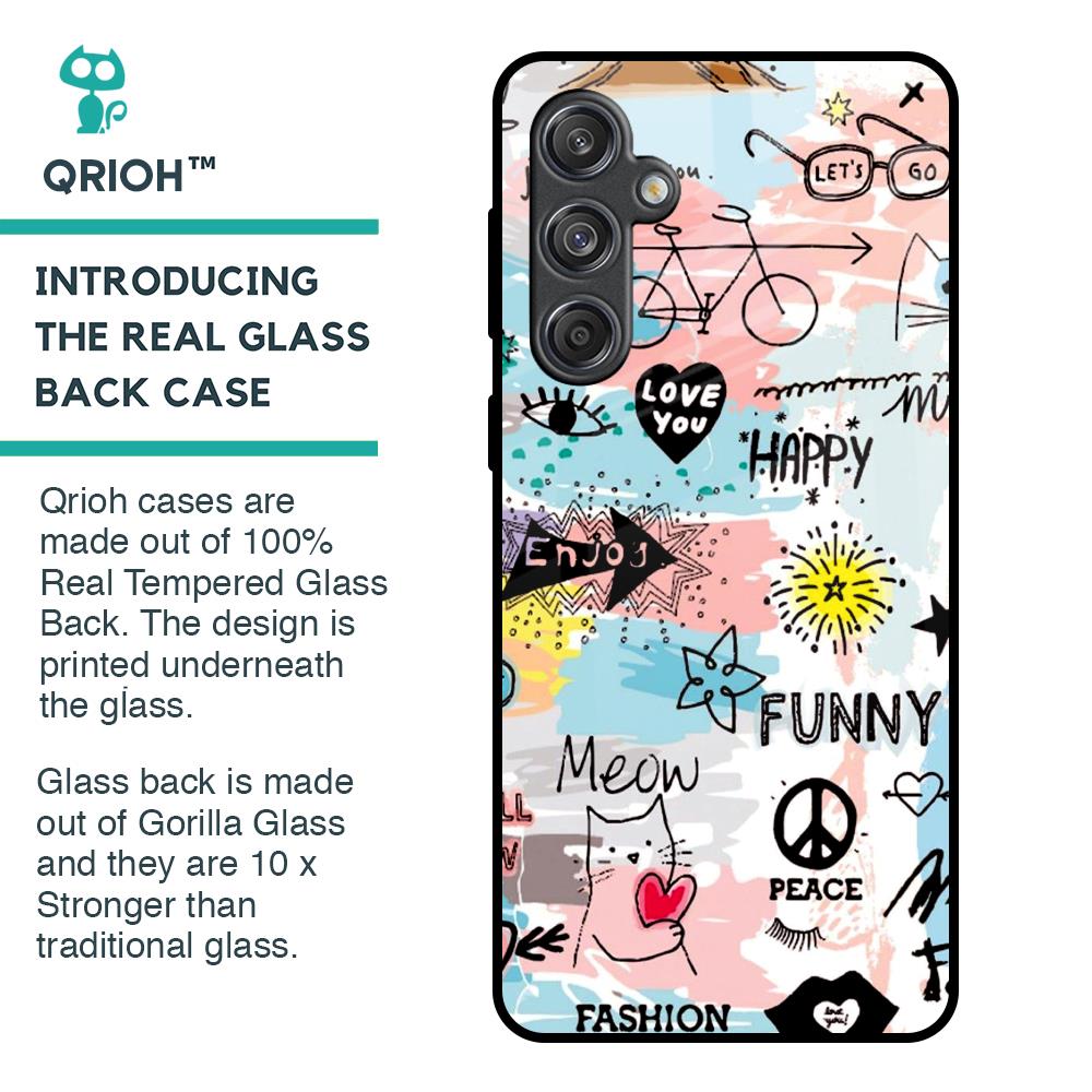 Just For You Glass Case For Samsung Galaxy M55 5G